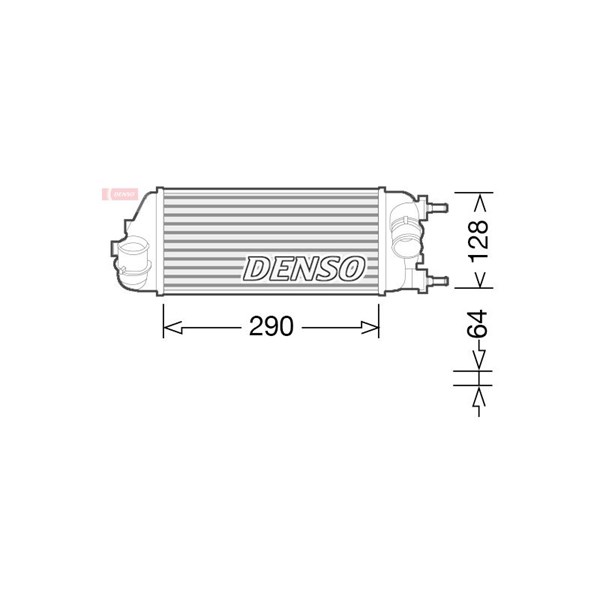 Intercooler Denso DIT09115 DENSO