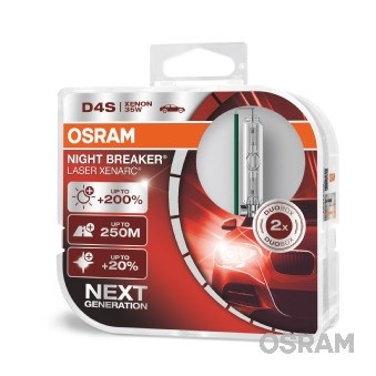 Xenonlampa OSRAM XENARC NIGHT BREAKER LASER D4s P32d-5 Osram 6644 OSRAM