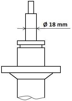 Stötdämpare Gastryck, Framaxel Kyb Excel-g 3338038 KYB