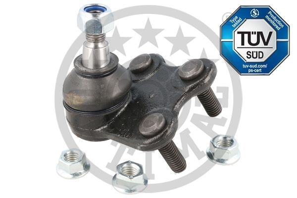 Kulled / Spindelled, framaxel vänster, framaxel höger, Nedre