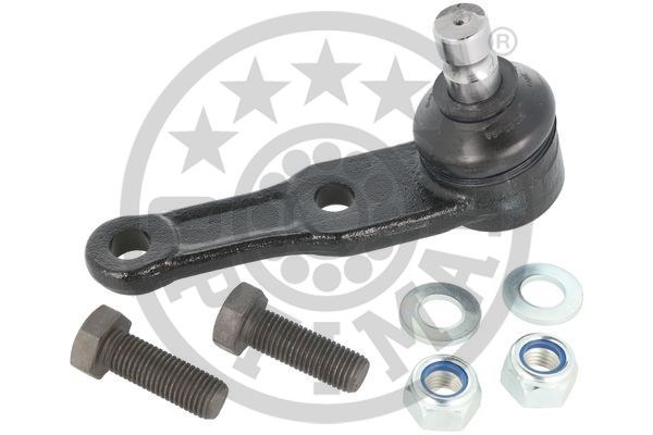 Kulled / Spindelled, framaxel höger, framaxel vänster, Nedre
