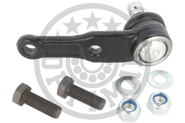 Kulled / Spindelled, framaxel höger, framaxel vänster, Nedre