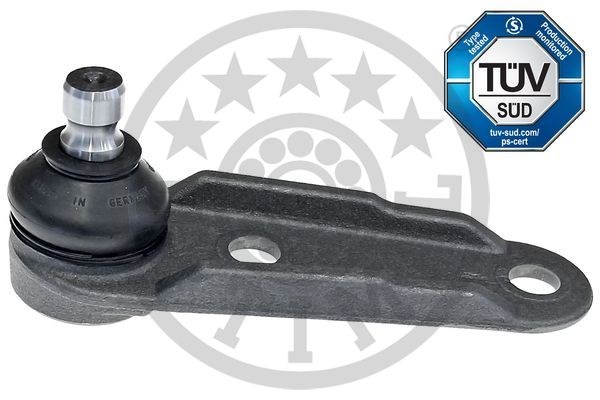 Kulled / Spindelled, framaxel höger, framaxel vänster, Nedre