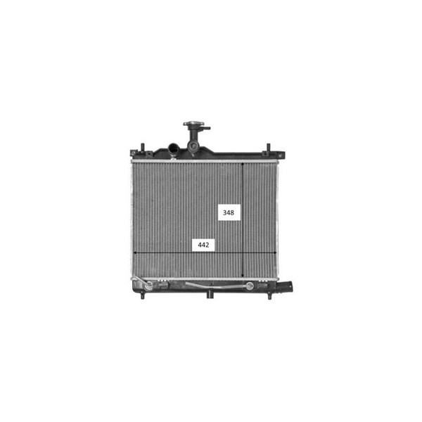 Kylare, motorkylning Nrf 58460 NRF
