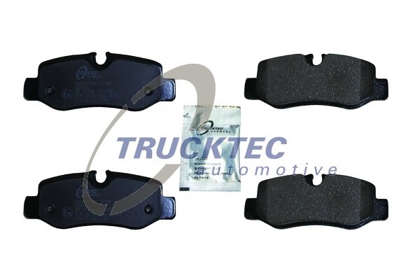 Bromsbeläggsats, Bakaxel Trucktec automotive 02.35.517 TRUCKTEC AUTOMOTIVE