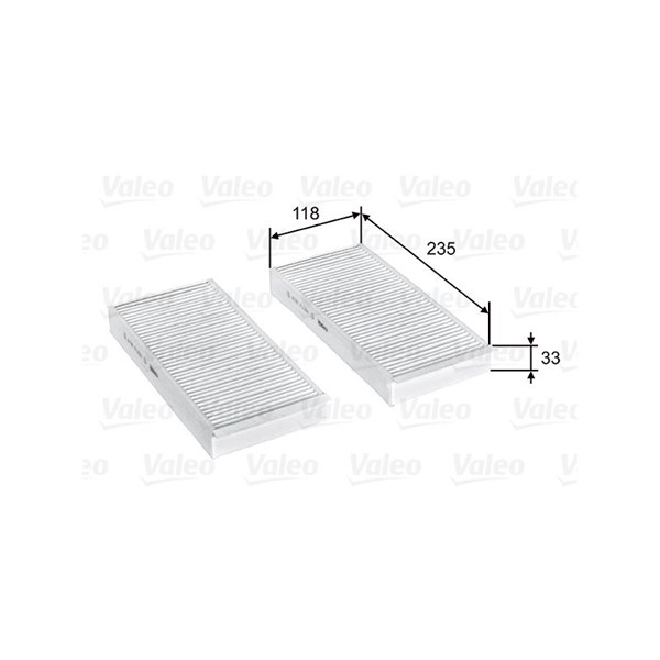 Kupefilter Valeo 715812 VALEO