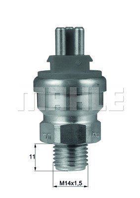 Temperaturswitch, kylarfläkt Mahle Behr TSW 35 MAHLE