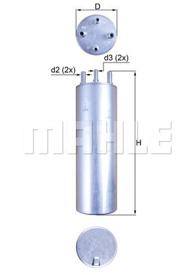Bränslefilter Knecht KL 229/11 KNECHT