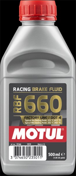 RBF 660 Bromsvätska DOT 3 500ml MOTUL Rbf 660 factory line MOTUL