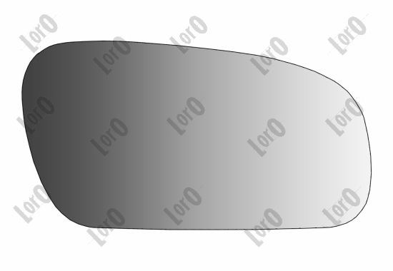 Spegelglas, yttre spegel, Höger