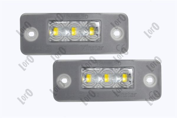 Belysning, registreringsskylt, Tvåsidig Tuning / accessory parts