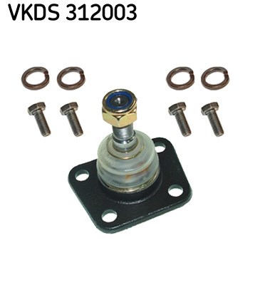 Kulled / Spindelled, Fram, höger eller vänster, Nedre Skf VKDS 31 SKF