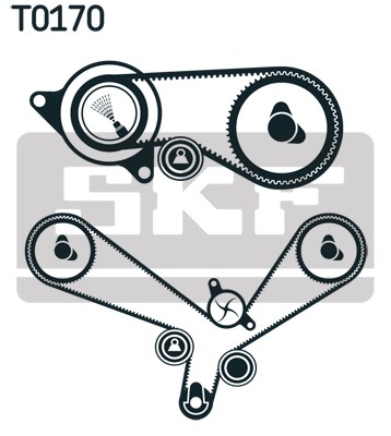 Kamremskit Skf VKMA 01152 SKF