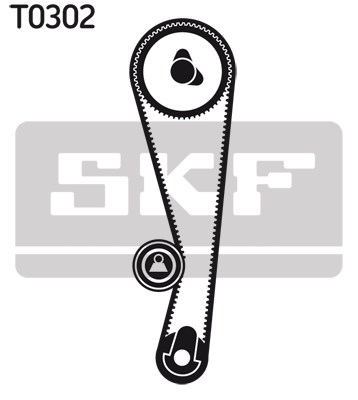 Kamremskit Skf VKMA 95650 SKF