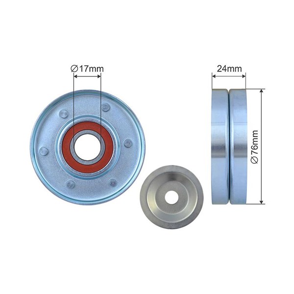 Spännrulle, Drivrem Nty RNK-AU-075 NTY Spännrulle, Drivrem Nty RNK-AU-075 NTY