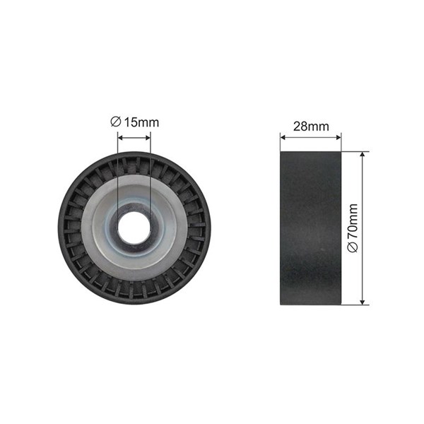 Spännrulle, Drivrem Nty RNK-AU-076 NTY Spännrulle, Drivrem Nty RNK-AU-076 NTY