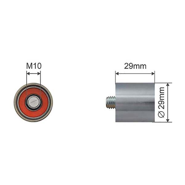 Spännrulle, Drivrem Nty RNK-AU-081 NTY Spännrulle, Drivrem Nty RNK-AU-081 NTY