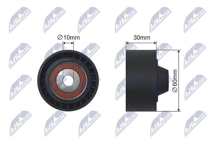 Spännrulle, kilrem/drivrem Nty RNK-CT-042 NTY Spännrulle, kilrem/drivrem Nty RNK-CT-042 NTY