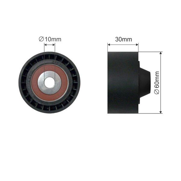 Spännrulle, kilrem/drivrem Nty RNK-CT-042 NTY Spännrulle, kilrem/drivrem Nty RNK-CT-042 NTY