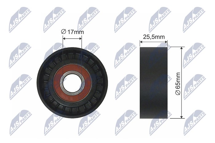 Spännrulle, kilrem/drivrem Nty RNK-CT-044 NTY