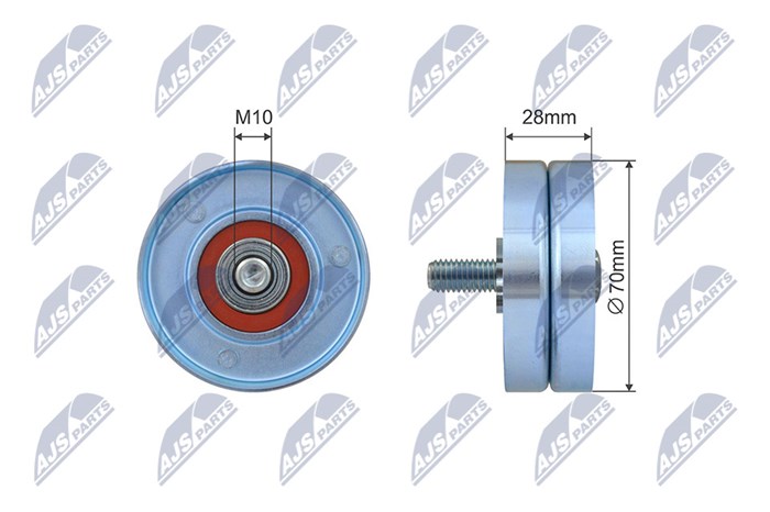 Spännrulle, Drivrem Nty RNK-CT-055 NTY
