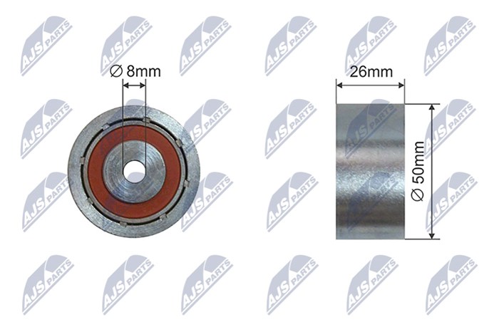 Spännrulle, Drivrem Nty RNK-CT-058 NTY