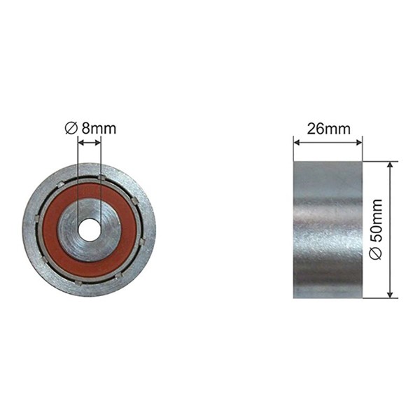 Spännrulle, Drivrem Nty RNK-CT-058 NTY