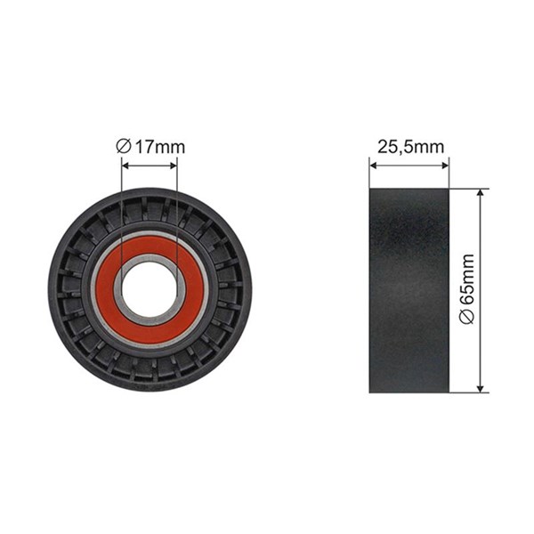 Spännrulle, Drivrem Nty RNK-CT-060 NTY