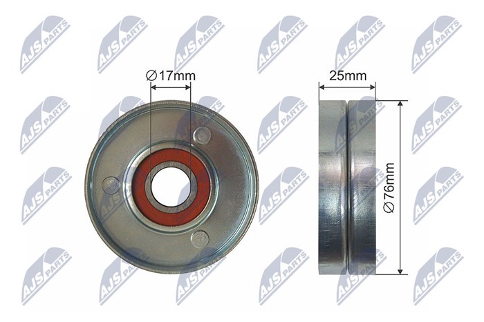 Spännrulle, kilrem/drivrem Nty RNK-DW-011 NTY