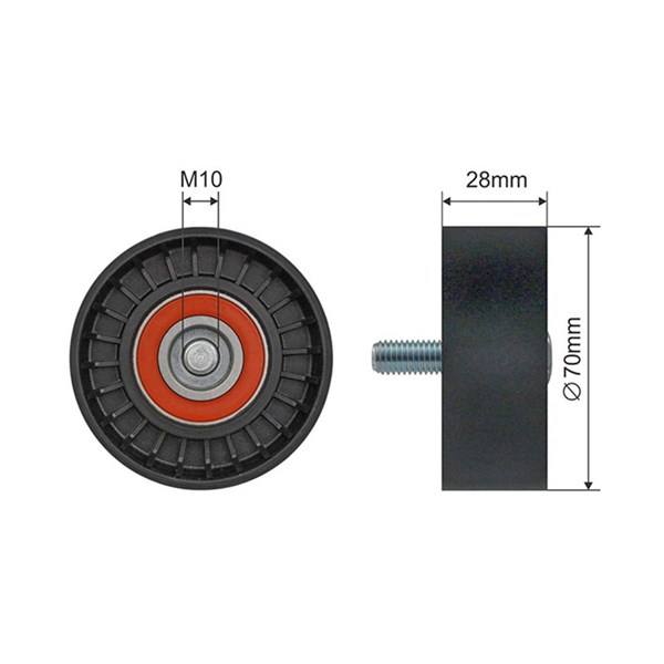 Spännrulle, Drivrem Nty RNK-HY-520 NTY