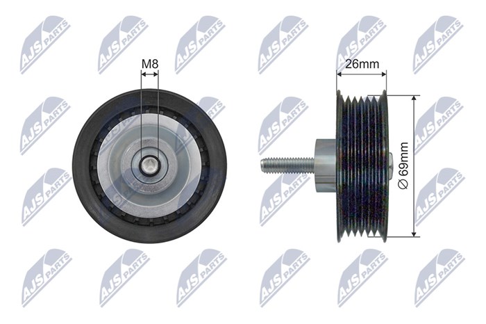 Spännrulle, Drivrem Nty RNK-LR-019 NTY