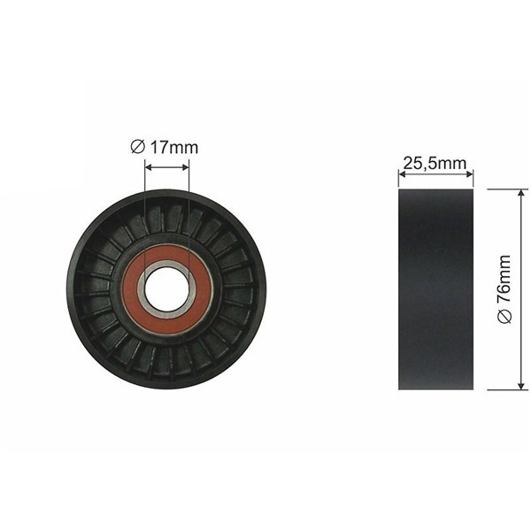 Spännrulle, Drivrem Nty RNK-MS-013 NTY