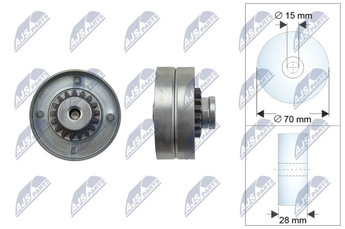 Spännrulle, Drivrem Nty RNK-RE-020M NTY