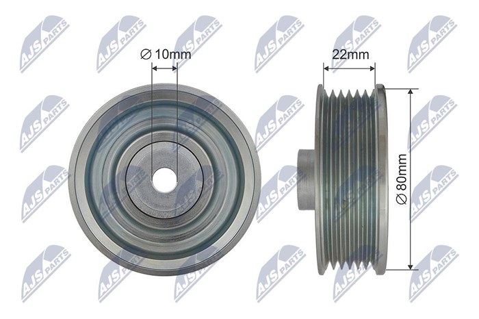 Styrrulle, drivrem Nty RNK-TY-033 NTY