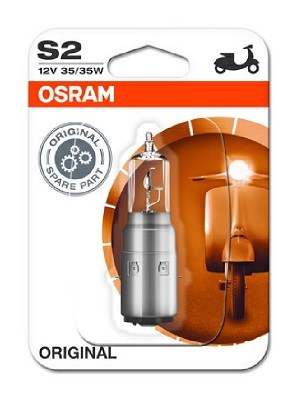 Xenonlampa OSRAM ORIGINAL MOTORCYCLE S2 BA20d 12V Osram 64327-01B OSRAM