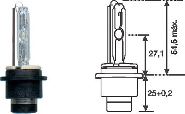 Xenonlampa MAGNETI MARELLI D2S P32d-2 Magneti marelli 00254110000 MAGNETI MARELLI