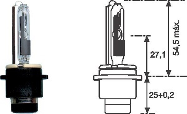 Xenonlampa MAGNETI MARELLI D2r P32d-3 Magneti marelli 00254210000 MAGNETI MARELLI