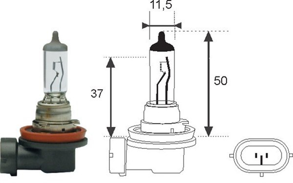 Xenonlampa MAGNETI MARELLI H8 PGJ-19-1 Magneti marelli 0025471000 MAGNETI MARELLI