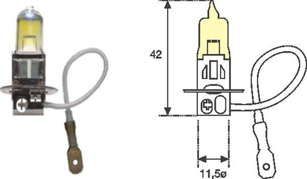 Halogenlampa MAGNETI MARELLI ALL SEASON H3 PK22s Magneti marelli MAGNETI MARELLI Halogenlampa MAGNETI MARELLI ALL SEASON H3 PK22s Magneti marelli MAGNETI MARELLI