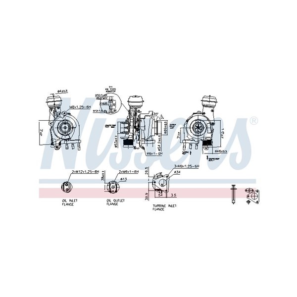 Turbo Nissens 93114 NISSENS