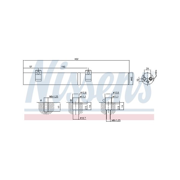Torkfilter Nissens 95596 NISSENS