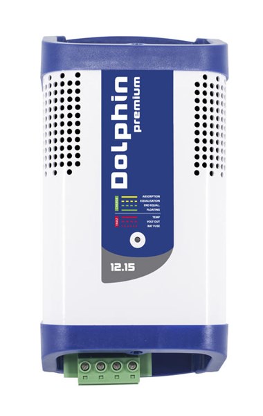 Batteriladdare för marint bruk, Premium: 12 V / 15 A, Universal