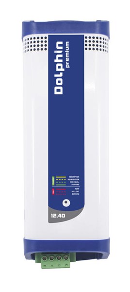 Batteriladdare för marint bruk, Premium: 12 V / 40 A, Universal