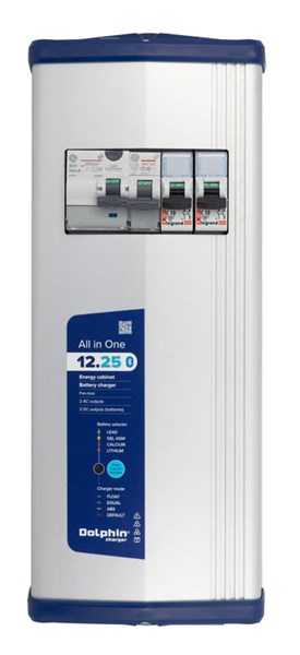 Batteriladdare för marint bruk, All-in-one: 12 V / 25 A Batteriladdare för marint bruk, All-in-one: 12 V / 25 A
