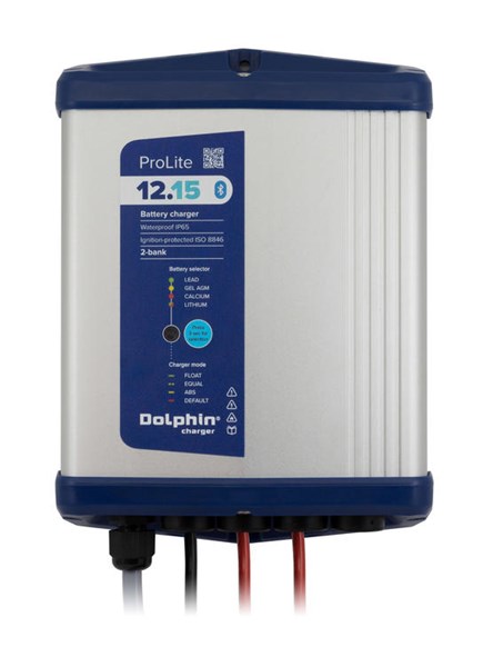 Batteriladdare för marint bruk, Dolphin Prolite: 12v /15a