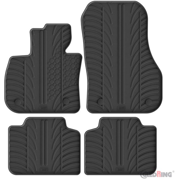 Gummimattor BMW X1 (U11) 2022- , Fram eller bak GledRing