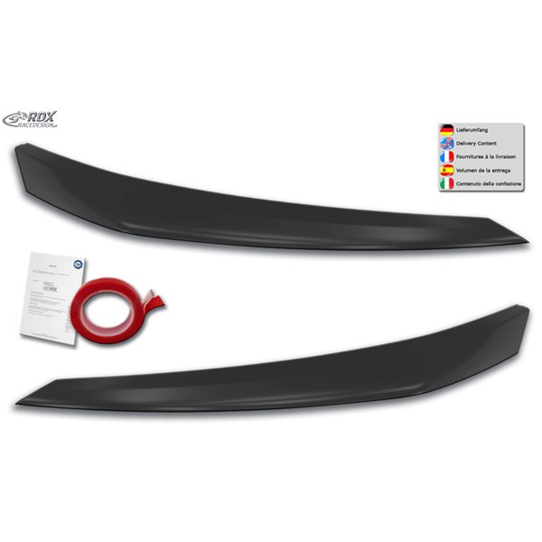 Strålkastarspoilers Rdx racedesign RD KPE02 RDX Racedesign Strålkastarspoilers Rdx racedesign RD KPE02 RDX Racedesign