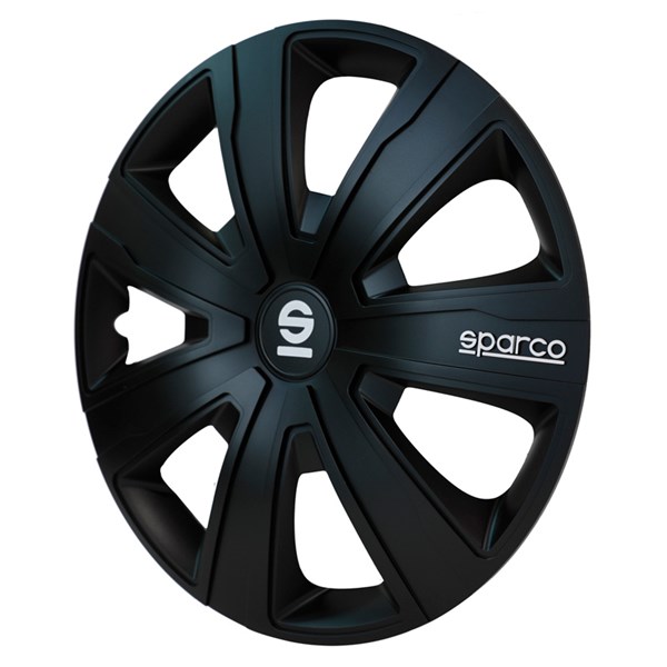 Hjulsidor/ Navkapslar, Universal Sparco SP 1481BK Hjulsidor/ Navkapslar, Universal Sparco SP 1481BK