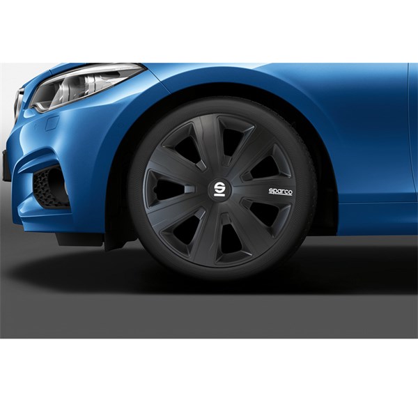 Hjulsidor/ Navkapslar, Universal Sparco SP 1481BK Hjulsidor/ Navkapslar, Universal Sparco SP 1481BK