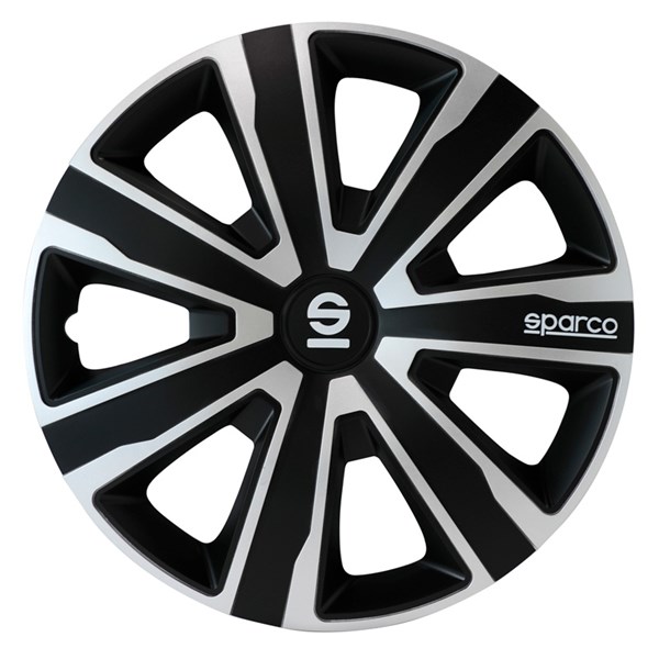 Hjulsidor/ Navkapslar, Universal Sparco SP 1481SVBK